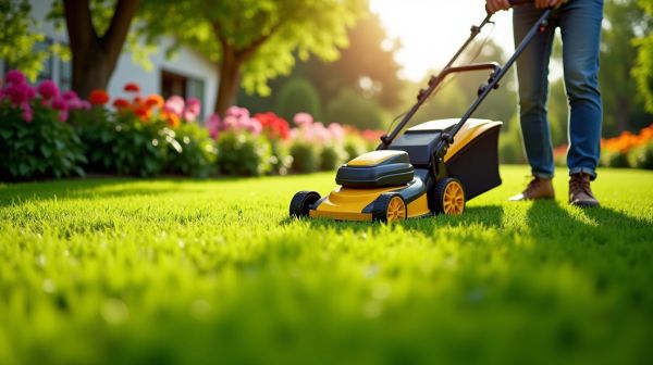 La bonne tondeuse pour entretenir votre jardin facilement