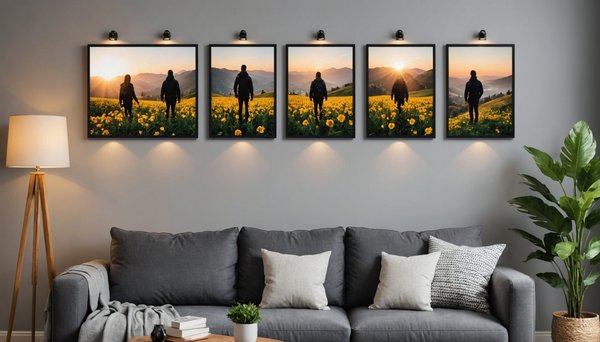 Personnalisez votre décoration murale avec des crochets individuels