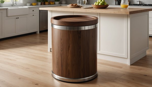 Poubelle en bois : alliez style et fonctionnalité chez vous